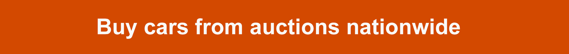 Buy cars from auctions nationwide